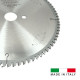 Lame de scie circulaire hm d. 250 x al. 30 x ép. 3,2/2,2 mm x z80 tp neg pour alu/bois - algor - first italia 