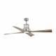 Ventilateur de plafond chrome winche
