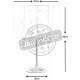 Lampe de chevet tamisée costes 