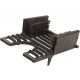 Brosse pied coco et fonte