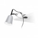 Lampe de bureau grise studio 1 ampoule