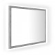 Miroir à LED de salle de bain 60x8,5x37 cm Acrylique - Couleur au choix Gris-béton