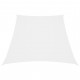  Voile de parasol Tissu Oxford trapèze 3/5x4 - Couleur au choix Blanc