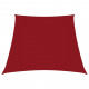  Voile de parasol Tissu Oxford trapèze 3/5x4 - Couleur au choix Rouge