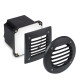 Applique 3000k basic, polycarbonate, noir