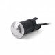 Aplique murale de jardin nickel kane h4,5 cm