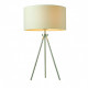 Lampe tri, chrome, avec abat-jour