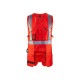 Gilet porte-outils haute visibilité 30271804 - Couleur et taille au choix Rouge fluo