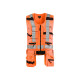 Gilet porte-outils haute-visibilité avec poches flottantes 30321804 - Couleur et taille au choix Orange fluo
