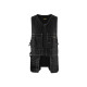 Gilet porte-outils avec poches poitrine flottantes 31051370 - Couleur et taille au choix Noir