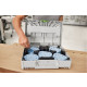 Systainer d'abrasifs FESTOOL SYS-STF - D125 - GR-Set Granat - 578193 