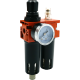 Ensemble filtre régulateur lubrificateur 1/4' 12 bars 42 m/h LACME - 317800