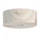 Plafonnier beige techno 1 ampoule 6 cm