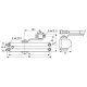 Ferme-porte complet bras standard argent GR 010 force 3 GROOM - 503111 