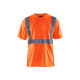 T-shirt haute-visibilité col V 33131009 - Couleur au choix Orange fluo