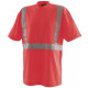 T-shirt haute visibilité léger  33131009 Rouge