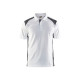 Polo Piqué 33241050 - Couleur et taille au choix Blanc-gris-foncé