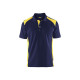 Polo Piqué 33241050 - Couleur et taille au choix Marine-Jaune-fluo