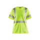 T-shirt haute-visibilité anti-UV femme 33361013 - Couleur et taille au choix Jaune fluo