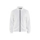 Sweat zippé 33622526 - Couleur au choix Blanc-Gris foncé