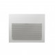 Radiateur rayonnant solius digital horizontal 2000 w blanc
