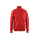 Sweat coton col camionneur 33691158 - Couleur et taille au choix Rouge