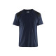 T-shirt bicolore - 33791042 Marine foncé- noir