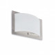 Applique murale nickel mat diula 2 ampoules