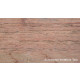 Table ronde pliante look teck 
