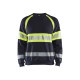 Sweat haute-visibilité multinormes Marine/Jaune-Fluo 34591762 - Taille au choix