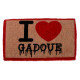 Paillasson coco i love gadoue