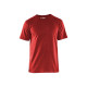 T-shirt uni 100% coton 35251042 - Couleur et taille au choix Rouge