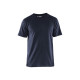 T-shirt uni 100% coton 35251042 - Couleur et taille au choix Marine-foncé