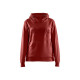 Sweat à capuche 3D femme coloris au choix 35601158 Rouge Brique