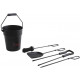 Seau 4 accessoires cheminée fire