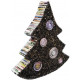 Sapin déco en papier recyclé