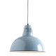Lampe suspension vintage en métal laqué - Coloris au choix