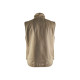 Gilet sans manches hiver doublé 38011900 - Couleur et taille au choix 