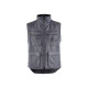 Gilet sans manches hiver doublé 38011900 - Couleur et taille au choix Gris clair