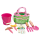 Sac de jardinage enfant 6 accessoires - Couleur au choix