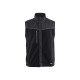 Gilet polaire coupe-vent sans manches Noir 38552524 - Taille au choix