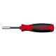 Tournevis WIHA LiftUp 70 mm + 6 embouts intégrés - 38596