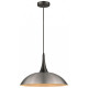 Suspension nickel satiné chichester 1 lumières