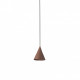 Suspension cuir marron fada