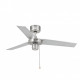 Ventilateur de plafond avec lumière aluminium brossé factory