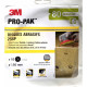 3m - disques abrasifs 255p p80 - lot de 10 (15 trous)