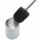 Hailo ensemble de brosse et porte-brosse toilette argenté 0833-810 