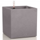 Jardinière canto color square 40 all-in-one gris 13720