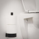 Porte-Papier Toilette De Rechange Bold Noir Mat 