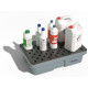 Bac pour paillasse avec caillebotis amovible 30 L 60 kg - FIMM - 845008048